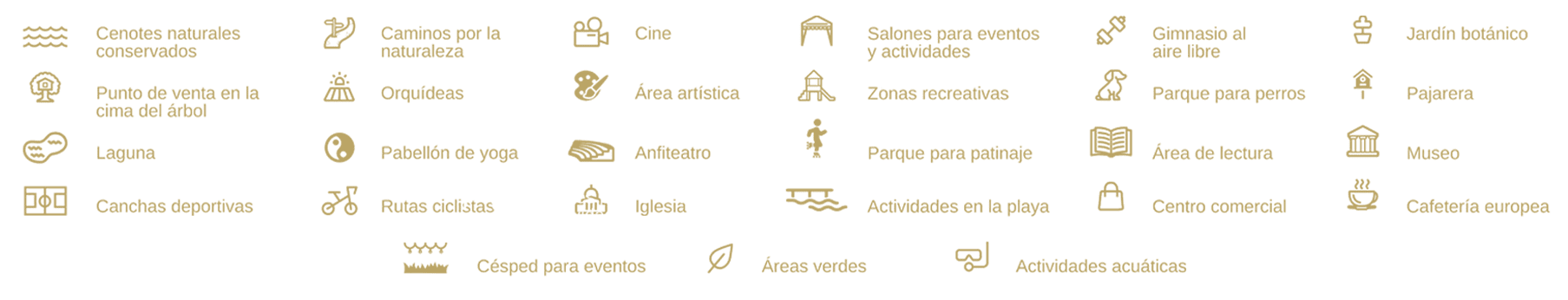 amenidades central park fractional